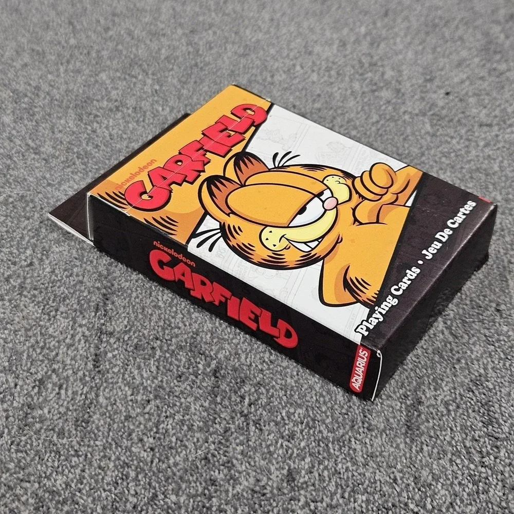 AQUARIUS Garfield Playing Cards - Garfield Themed Deck of Cards Nickelodeon